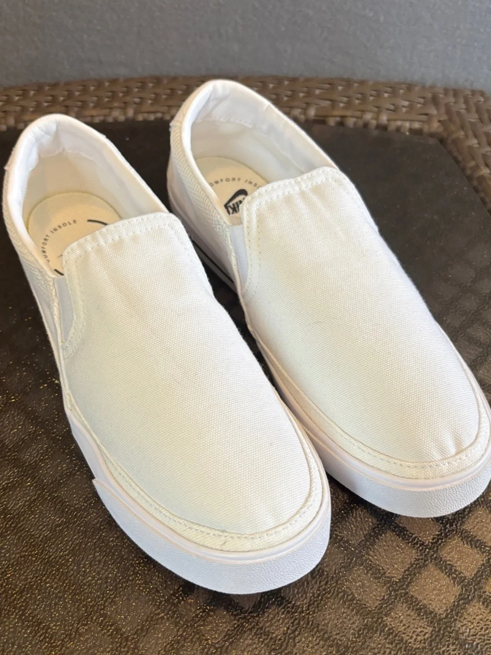 Nike Court Legacy Slip On Canvas Loafer Sneakers Size 9.5